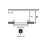 Paulmann Quality Recessed white, chrome IP44