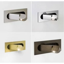 ASTRO Digit LED Wall lamp chrome, nickel, bronze, gold, white black