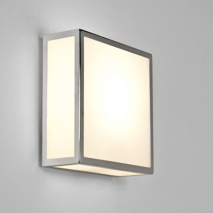 Astro MASHIKO 200 SQUARE chrom, brąz lampa IP44 kwadratowa