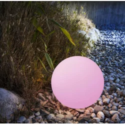 LINEA LIGHT OH! white globe lamp IP20/IP65, diameter 28–74cm E27 230V