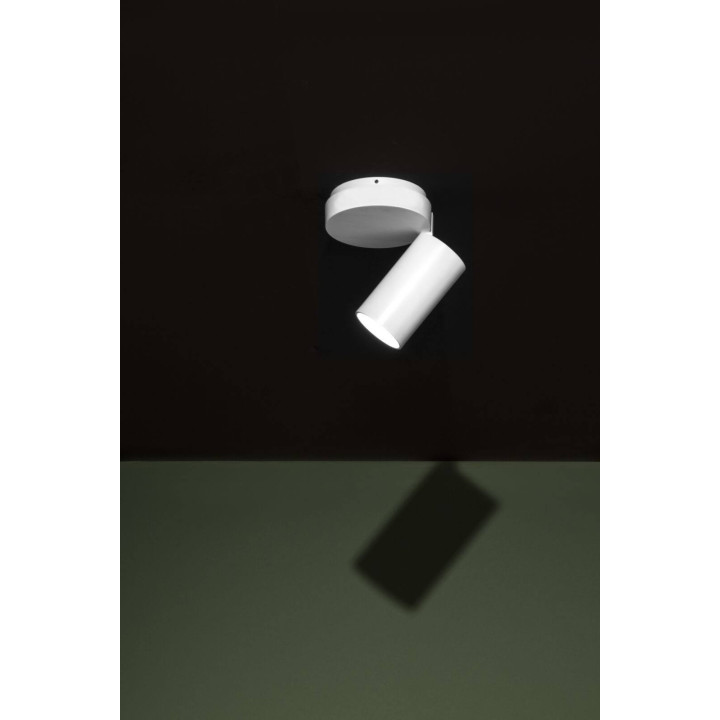Linea light BART S 8466, 8467 biała, czarna sufitowa LED 11W