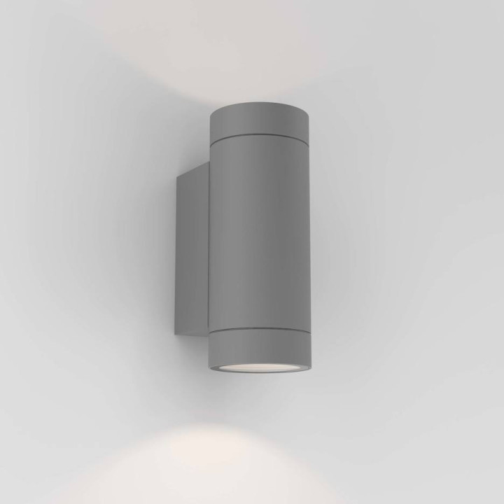 Astro Dartmouth Twin outdoor wall lamp GU10 grey, black