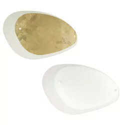 LINEA LIGHT MOLEDRO wall light white, gold