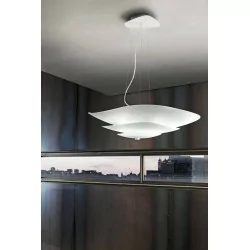 LINEA LIGHT MOLEDRO Pendant lamp white, gold