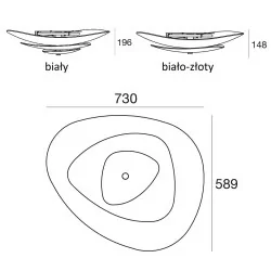 LINEA LIGHT MOLEDRO ceiling lamp