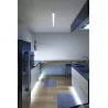 LINEA LIGHT BOX 8259 – white, elongated surface ceiling LED light 97cm