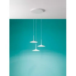 LINEA LIGHT Poe_P3 8355 wisząca potrójna lampa LED 19W