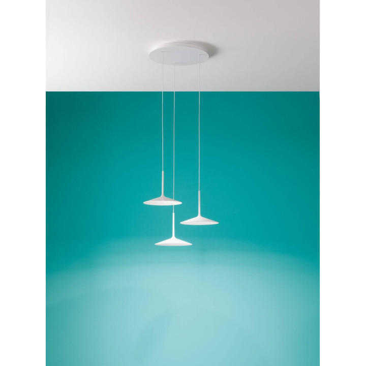 LINEA LIGHT Poe_P3 8355 wisząca potr&oacute;jna lampa LED 19W