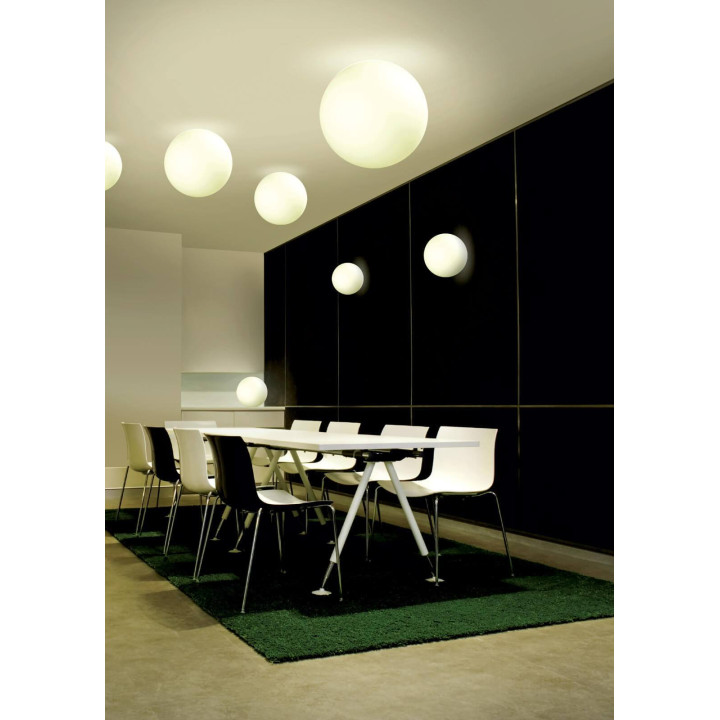 LINEA LIGHT OH! S 12131 lampa sufitowa LED kula IP20, IP65 śr 28-55cm