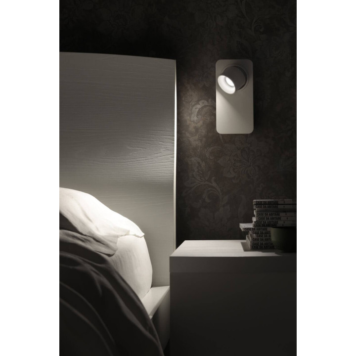 Linea Light BEEBO W 7972 kinkiet biały, czarny, dąb