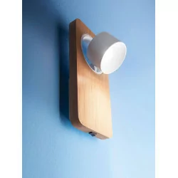 Linea Light BEEBO W 7972, 7973, 7974 kinkiet LED 5W biały, czarny, dąb