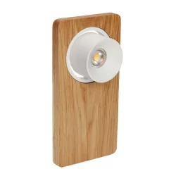 Linea Light BEEBO W 7972 wall light white, black, oak