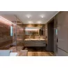Linea Light CHOBIN65 8321 wall light, recessed white LED IP65