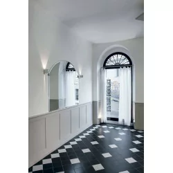 LINEA LIGHT Mini-Dual kinkiet LED 3W biały, szary