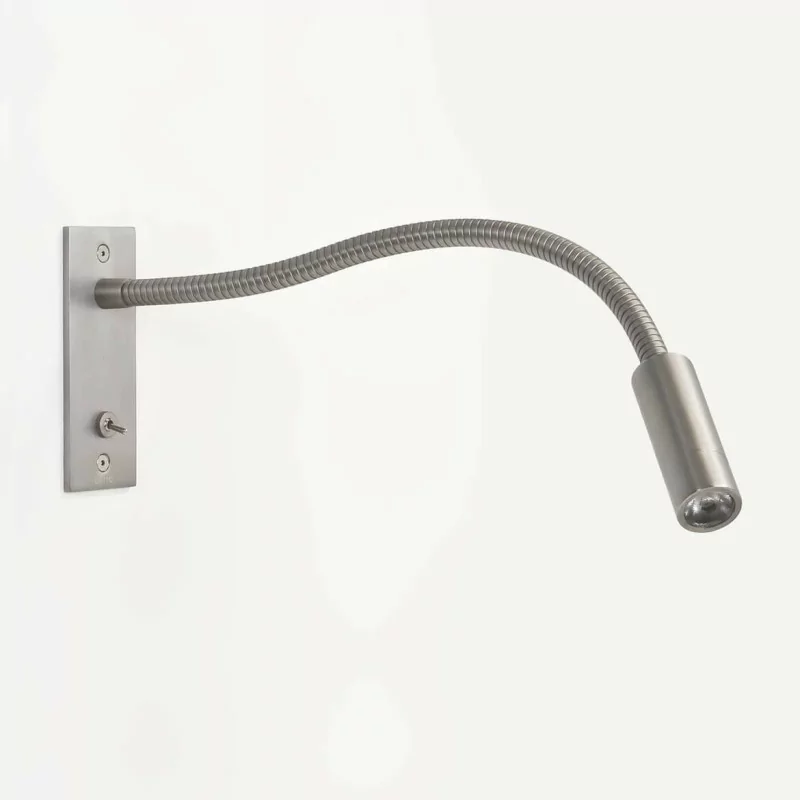 ASTRO LEO Switched LED wall lamp nickel, bronze