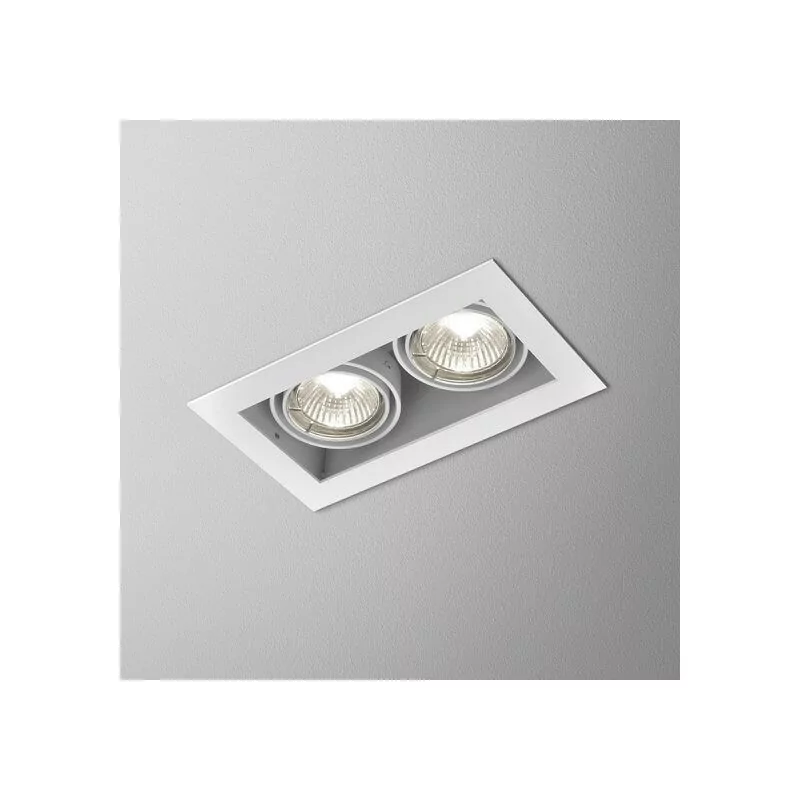 AQUAFORM SQUARES 50x2 230V recessed 36812