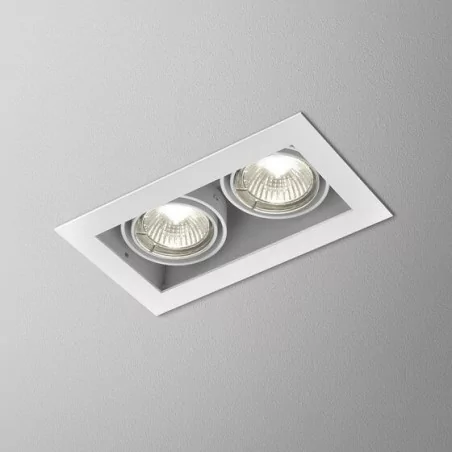 AQUAFORM SQUARES 50x2 230V recessed 36812