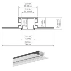 LINE OF LIGHT profile LED KOZEL