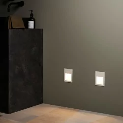 ASTRO Borgo 90 LED biała, alu, stal nierdzewna