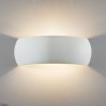 ASTRO Milo 400 1299002 half-round wall lamp made of white ceramics