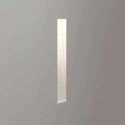 ASTRO Borgo Trimless 200 white rectangular stair wall luminaire