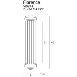 Maxlight FLORENCE Wall lamp W0240, W0241