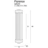 Maxlight FLORENCE Wall lamp W0240, W0241