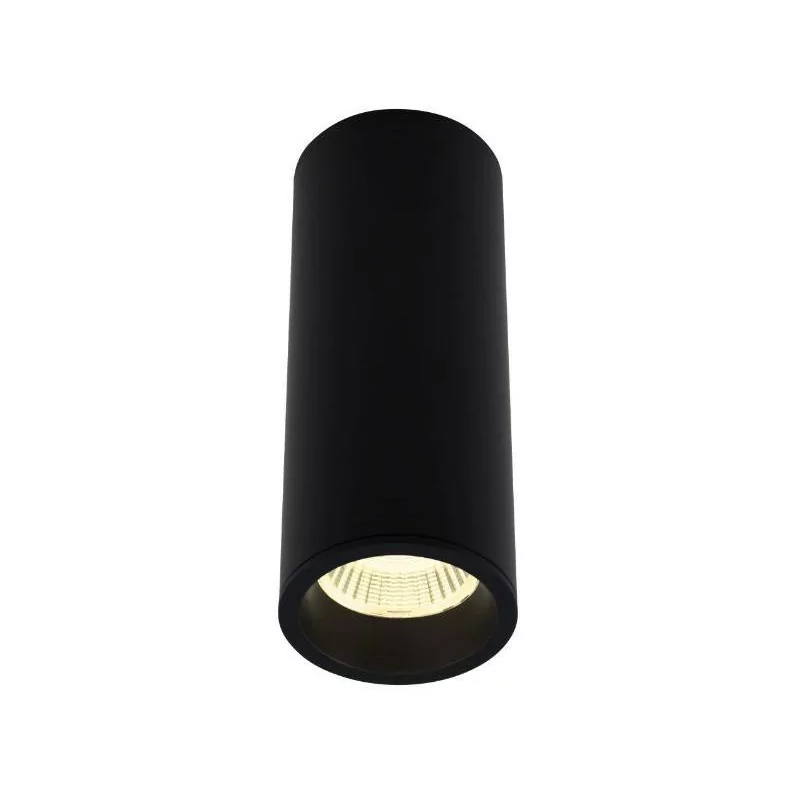 Maxlight LONG długi jak tuba plafon sufitowy czarny, 7W
