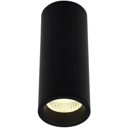 Maxlight LONG długi jak tuba plafon sufitowy czarny, 7W