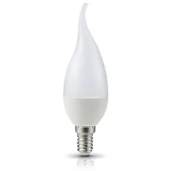 Dekoracyjna żarówka LED E14 5W biała ciepła 3000K, 420lm