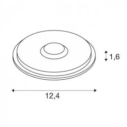 SLV BIG Plot module LED 1001256 aluminium