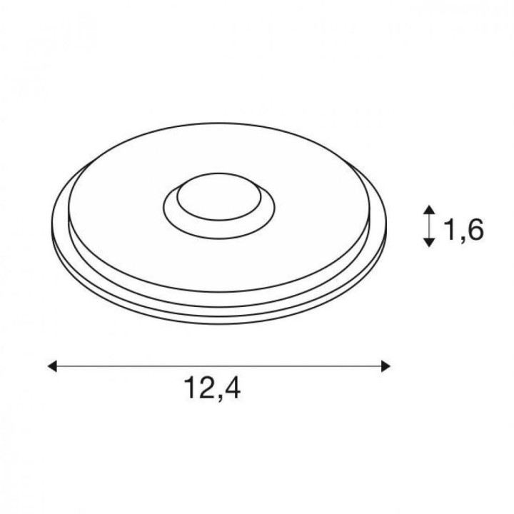 SLV BIG Plot module LED 1001256 aluminium