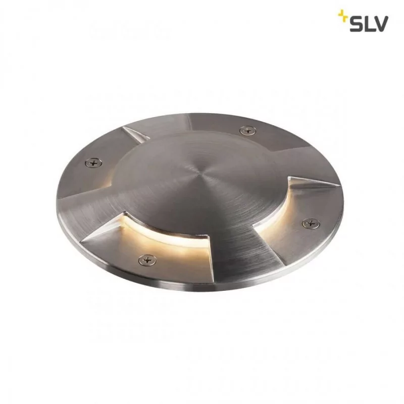 SLV Big Plot stainless steel 1001255 cover 4 directional lights