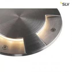 SLV Big Plot stainless steel 1001255 cover 4 directional lights