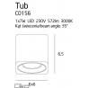 Maxlight TUB C0155, C0156 Plafon