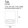 Maxlight TUB C0155, C0156 Plafon