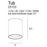 Maxlight TUB C0155, C0156 Plafon