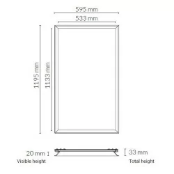 Panel LED KOHL Winner K50503 3000K, 4000K, 6000K