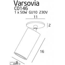 MAXlight VARSOVIA C0146 Plafon