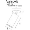 MAXlight VARSOVIA C0146 Plafon