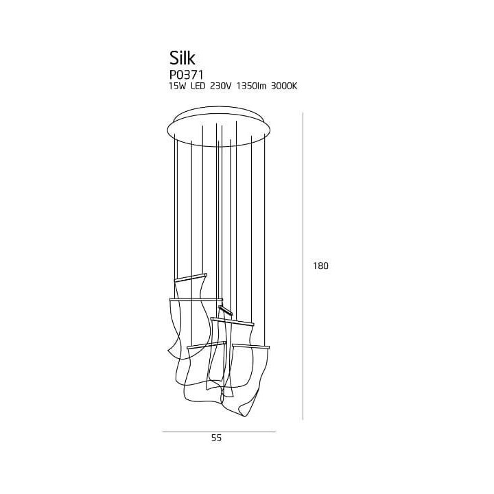 MAXlight SILK P0371 LED hanging lamp