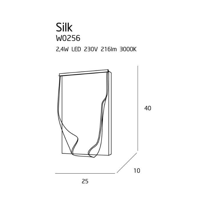 MAXlight SILK W0256 LED wall lamp