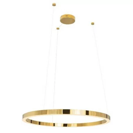 MAXlight LUXURY P0370 lampa wisząca, złota, okrągła LED MAXlight LUXURY P0370 lampa wisząca, złota, okrągła LED