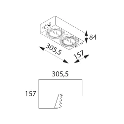 CLEONI MARA T018PB2Bh floor drain