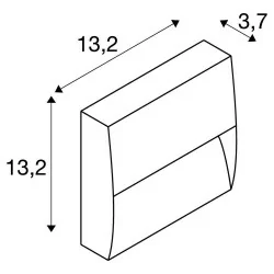 SLV Downunder OUT square 1002869 recessed