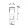 SLV Power Trail-Lite Round 228332 steel stainless 3000K IP67