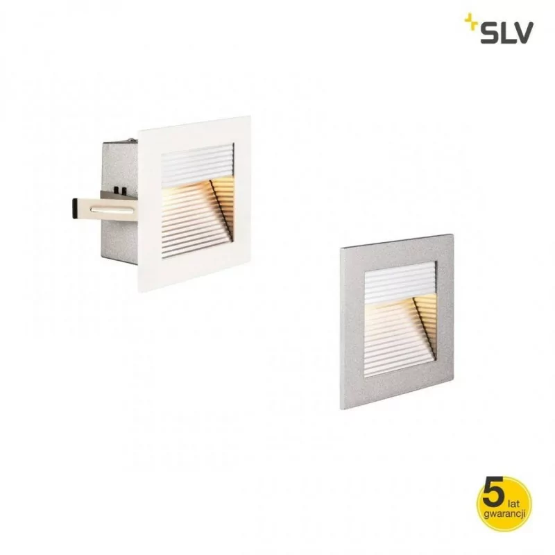 SLV Frame Curve 2700K LED biała, szara