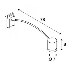 SLV MYRA DISPLAY CURVED 233134, 233135