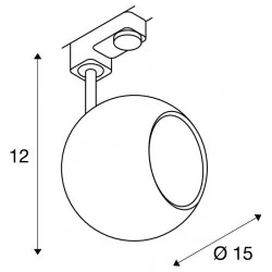 SLV LIGHT EYE 153102 ES111 chrome