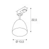 SLV PARA CONE 14 track 100287 GU10 rail 3F